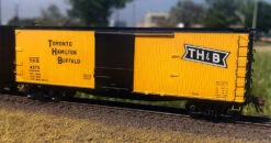 Rapido Trains 130113A HO Scale 40' USRA Boxcar Toronto Hamilton And Buffalo TH&B Yellow # Varies
