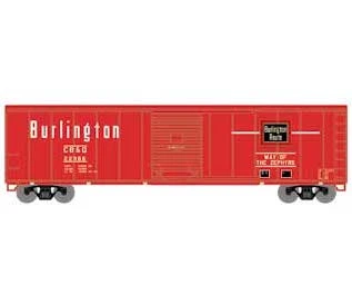 Athearn Roundhouse 15095 HO Scale 50' PS-1 Single Sliding Door Boxcar Burlington CB&Q 22866