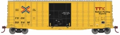 Roundhouse 88086 HO Scale 50' Waffle High Cube Boxcar TTX FBOX 505468