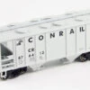 Roundhouse 96152 HO Scale PS-2 2003 2-Bay Covered Hopper, Conrail CR #876412