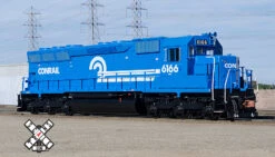 ScaleTrains Rivet 32436 HO Scale EMD SD45 Conrail CR 6166