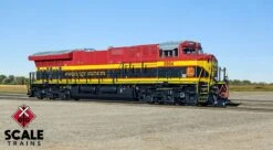 ScaleTrains Rivet 33200 HO Scale GE ET44AC Tier 4 GEVo Diesel Kansas City Southern KCS 5021