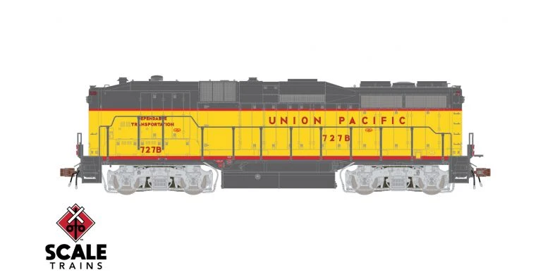 ScaleTrains Rivet 33421 HO Scale EMD GP30B Union Pacific "Passenger/Dependable" UP 735B