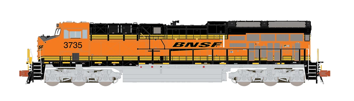 ScaleTrains Rivet 33632 N Scale GE ET44 Tier 4 Diesel "Heritage III" BNSF 3754 DCC & Sound