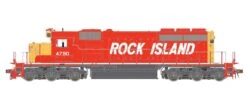 ScaleTrains Rivet 38820 HO Scale EMD SD40-2 Rock Island RI 4793 - DC