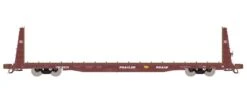 ScaleTrains Rivet 38967 N Scale BSC F68AH Bulkhead Flatcar (Rock Island CRIP) TTPX 80570