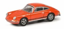 Schuco 452649900 HO Scale (1:87) Porsche 911 S - Orange