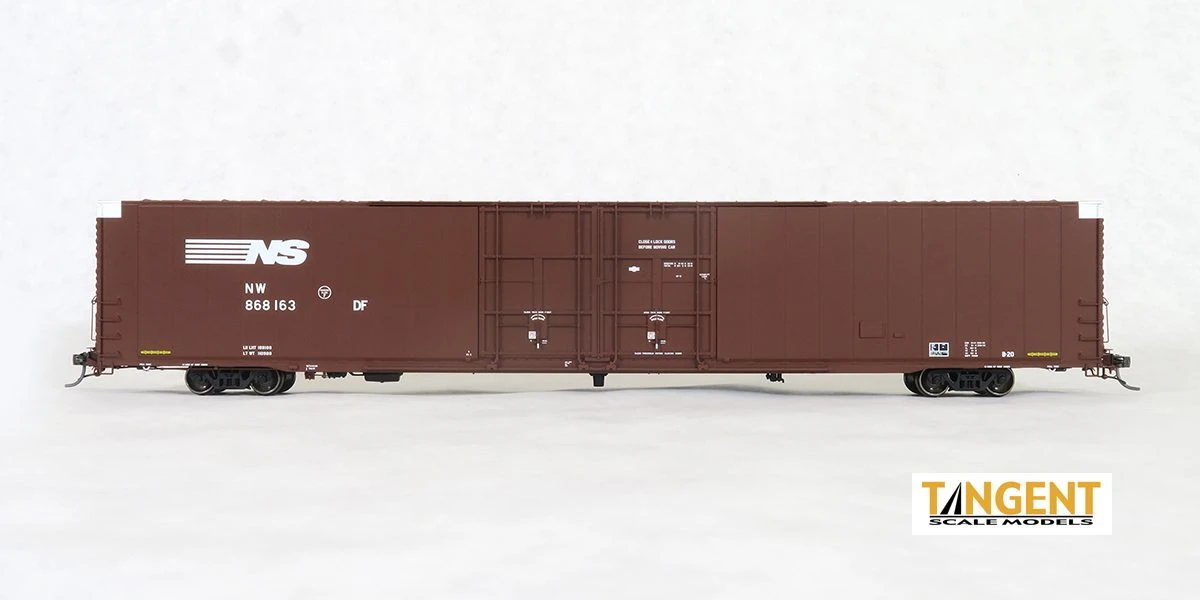 Tangent Scale Models 25026-03 HO Scale Greenville 86' Auto Parts Boxcar Norfolk Southern NW 868172 - Image 2