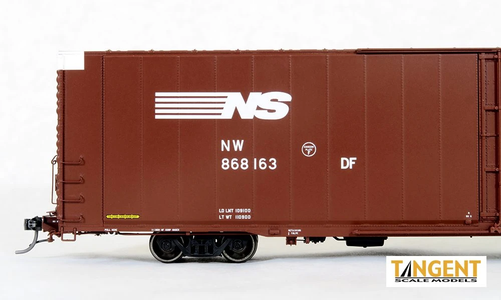 Tangent Scale Models 25026-03 HO Scale Greenville 86' Auto Parts Boxcar Norfolk Southern NW 868172 - Image 4