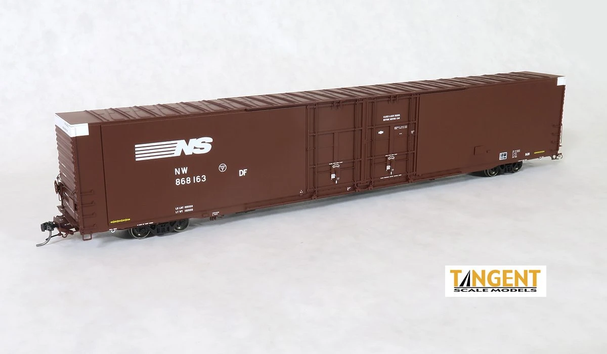 Tangent Scale Models 25026-03 HO Scale Greenville 86' Auto Parts Boxcar Norfolk Southern NW 868172