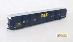 Tangent 25517-04 HO Scale 86' Quad Door Auto Parts Boxcar CSX 179319