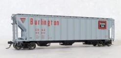 Tangent Scale Models 28011 GATC 4500 Covered Hopper Burlington CB&Q