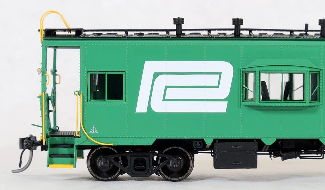 Tangent Scale Models 60124 SLCC Bay Window Caboose Penn Central PC - Image 2
