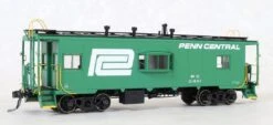 Tangent Scale Models 60124 SLCC Bay Window Caboose Penn Central PC