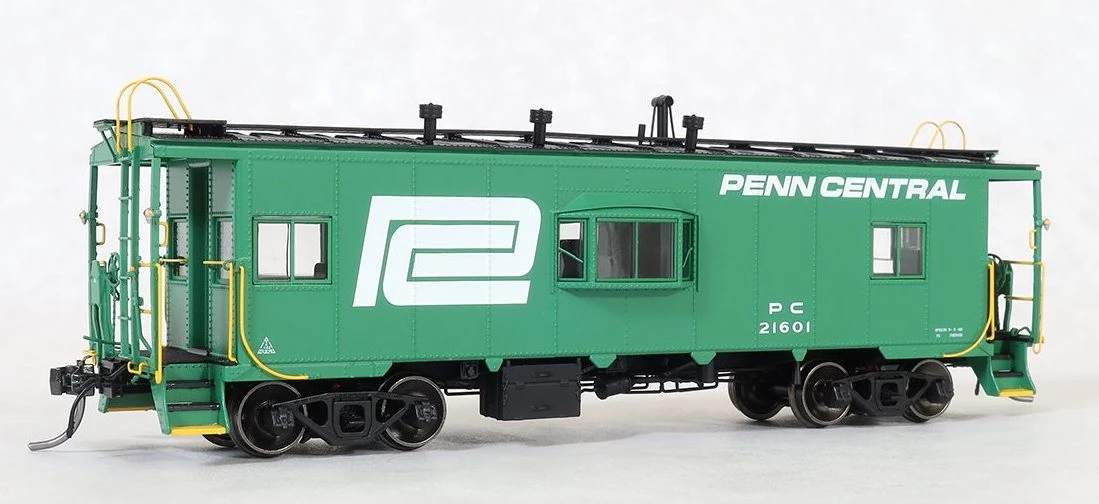 Tangent Scale Models 60124 SLCC Bay Window Caboose Penn Central PC