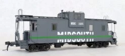 Tangent Scale Models 60216-01 IC Centralia Steel Wide Vision Caboose Mid South MSRC 1605