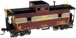 Atlas Trainman 20002422 HO Scale Center Cupola Steel Caboose Erie Lackawanna EL C147 - NOS