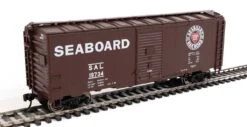 Walthers Mainline 910-2739 HO 40' AAR Modified 1937 Boxcar Seaboard Air Line SAL 19734