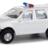Walthers 949-12044 HO Scale (1:87) White Ford Expedition Special Service Vehicle With Police Decals