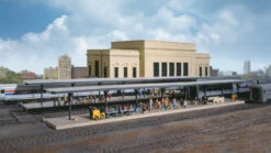 Walthers Cornerstone 933-3175 HO Scale Butterfly Station Platform Shelter Kit 4 Pack