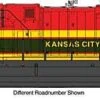 Walthers Mainline 910-10206 HO Scale GE ES44AC GEVO Diesel Kansas City Southern KCS De Mexico 4761