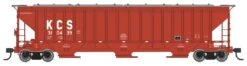 Walthers Mainline 910-49020 HO Scale 57' Trinity 4750 3-Bay Covered Hopper KCS 310596