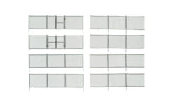 Woodland Scenics Woodland A2993 N Scale Chain Link Fence Kit