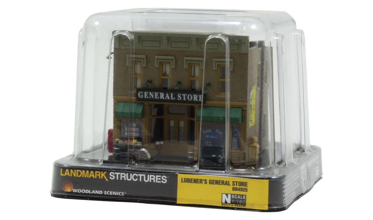 Woodland Scenics BR4925 N Scale Built Up Structure - Lubener's General Store - Image 7